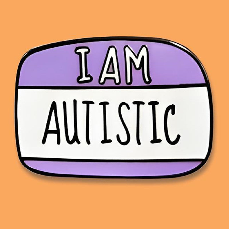 I Have Autism Brooch Autistic Patients Pin Badge