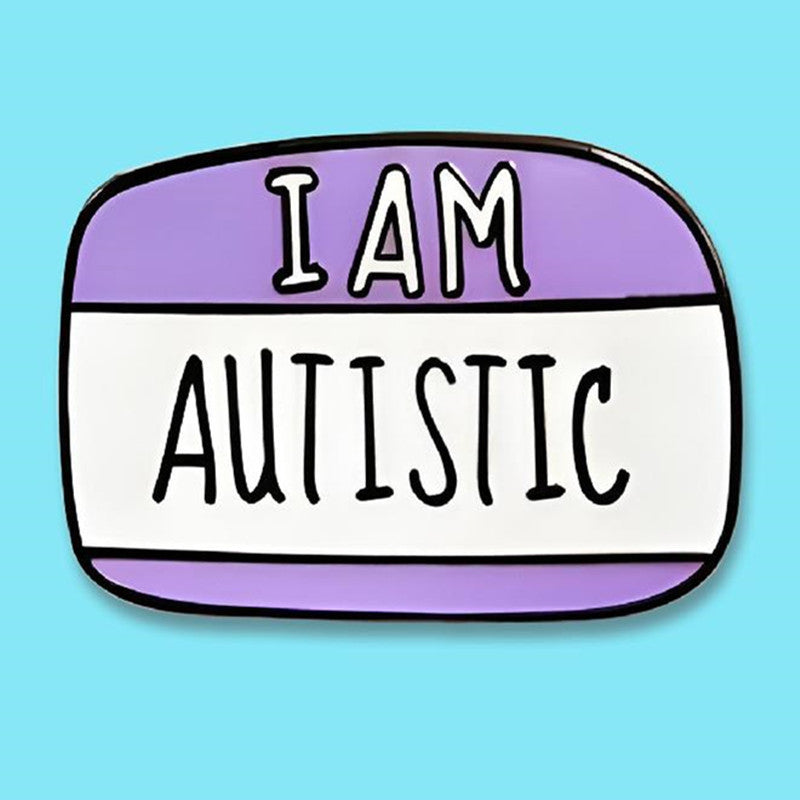 I Have Autism Brooch Autistic Patients Pin Badge
