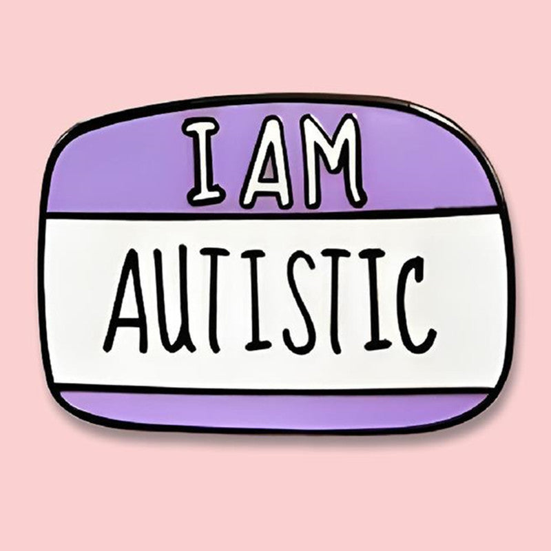 I Have Autism Brooch Autistic Patients Pin Badge