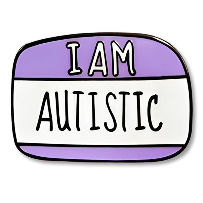 I Have Autism Brooch Autistic Patients Pin Badge